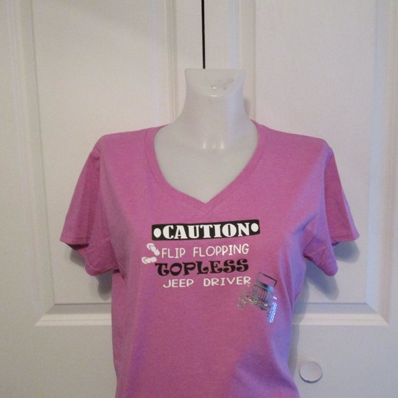 Jeep And Flip Flops T Shirt - Picture 5 of 11